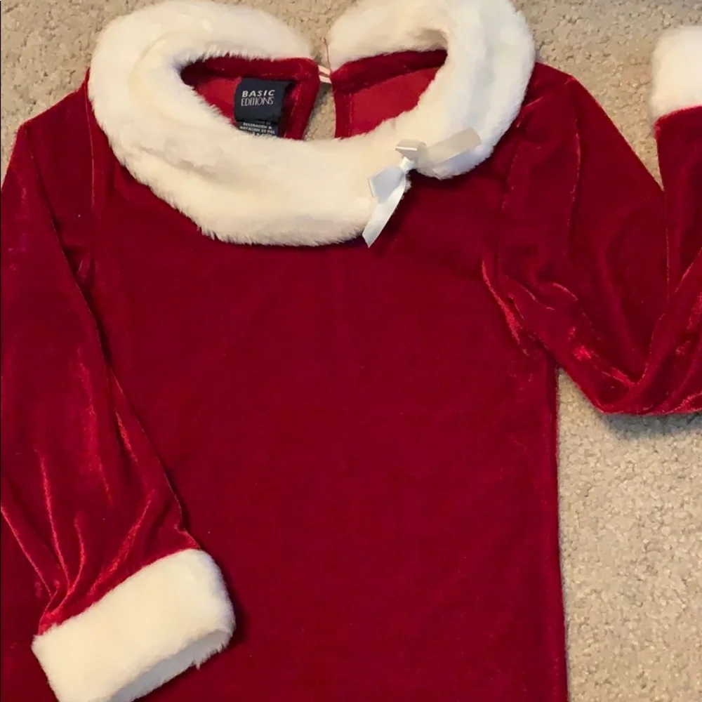 Girl’s‎ Basic Editions holiday dress
